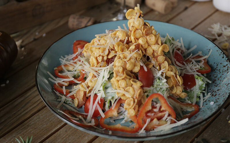 pileća hrskava salata