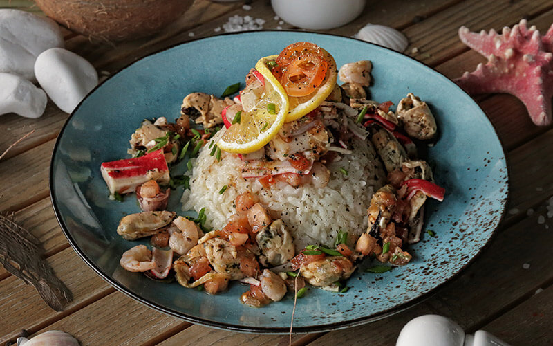 rižoto sa morskim plodovima